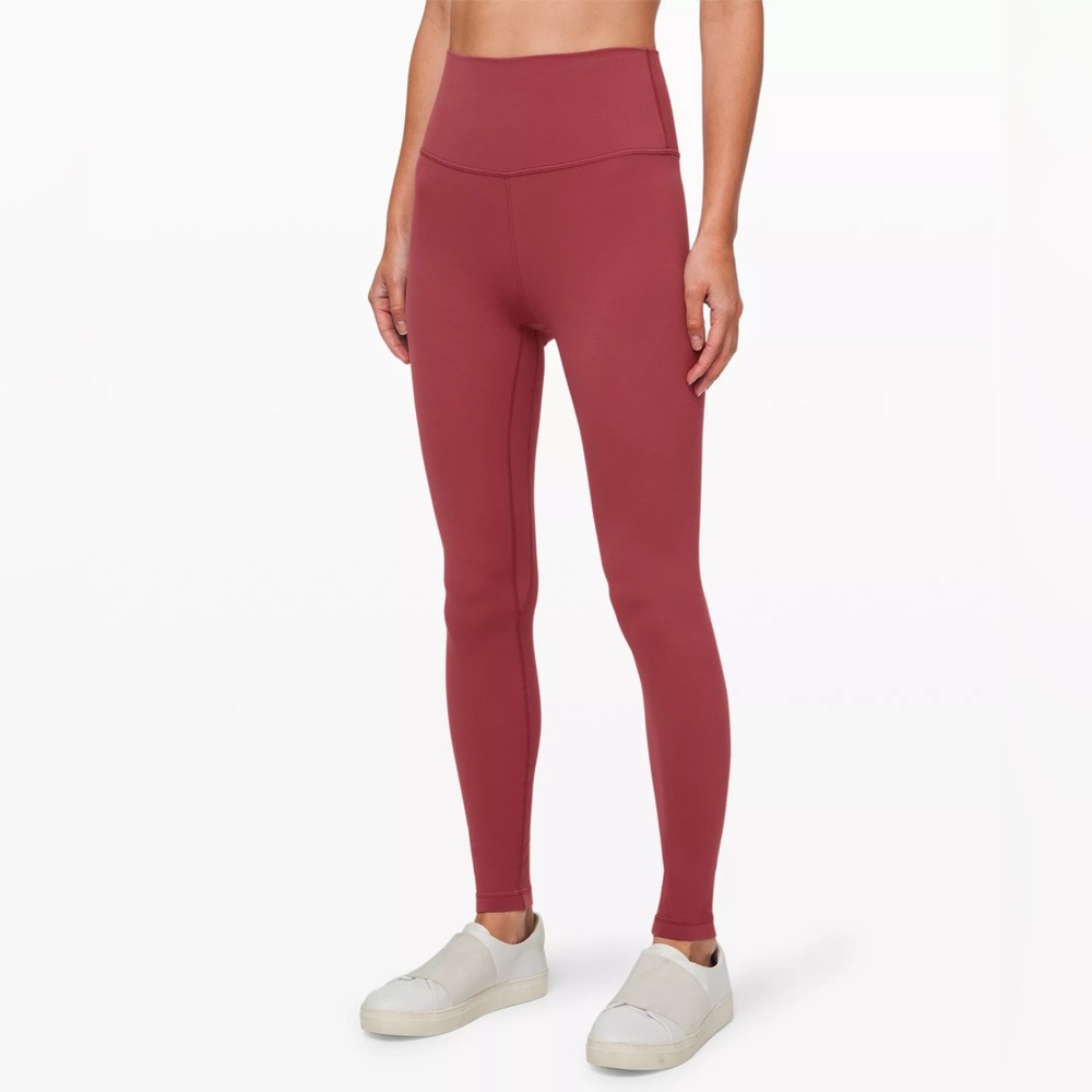 Lululemon Align Pants 28” size 4 in Chianti